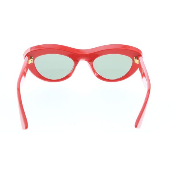 Bottega Veneta BV1325S-003 Bold Red Cat-Eye Sunglasses  Dark - Picture 5 of 5